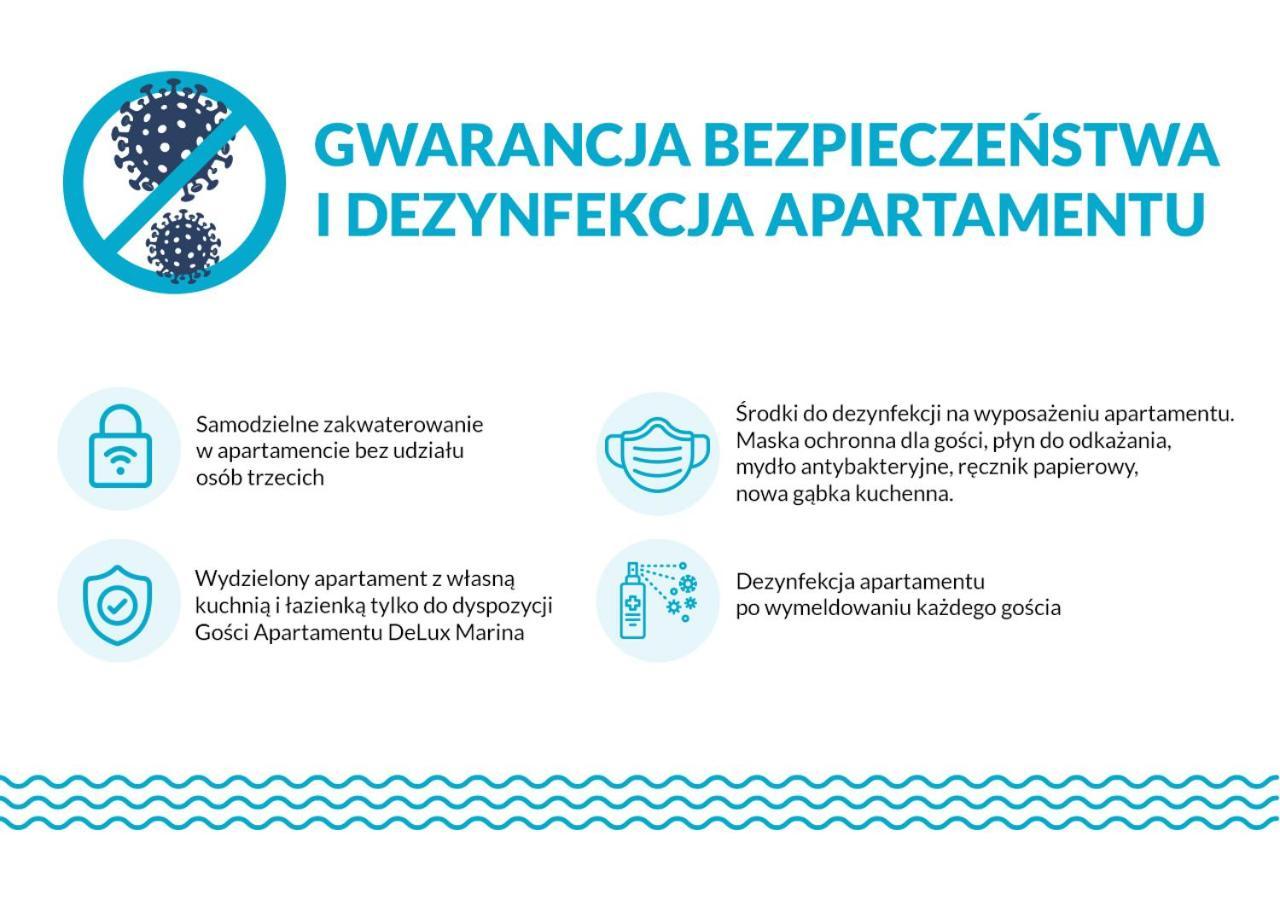 Apartament Delux Marina Kąty Rybackie Eksteriør billede
